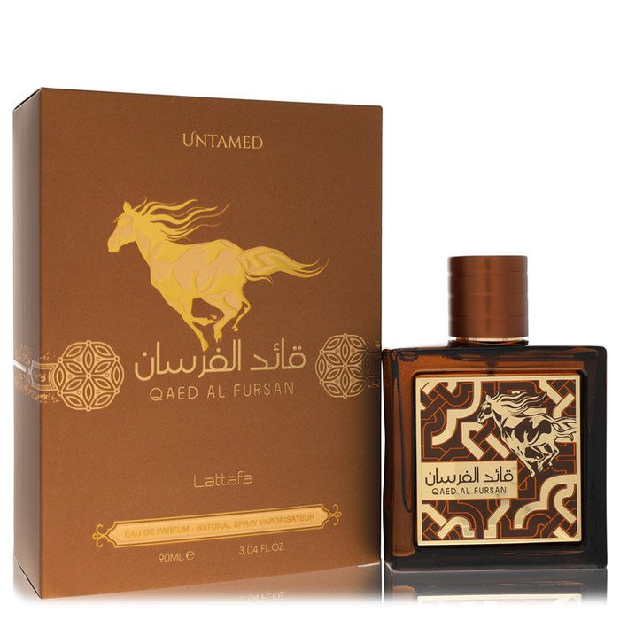 Qaed Al Fursan Untamed Eau De Parfum Spray By Lattafa For Men-90 Ml