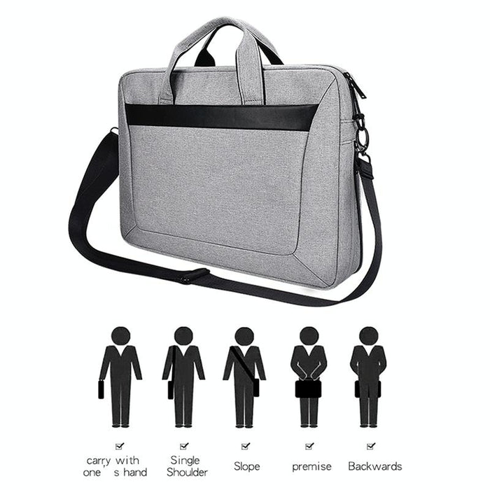 Waterproof Expandable Laptop Bag Dj06 Oxford Cloth Detachable Strap