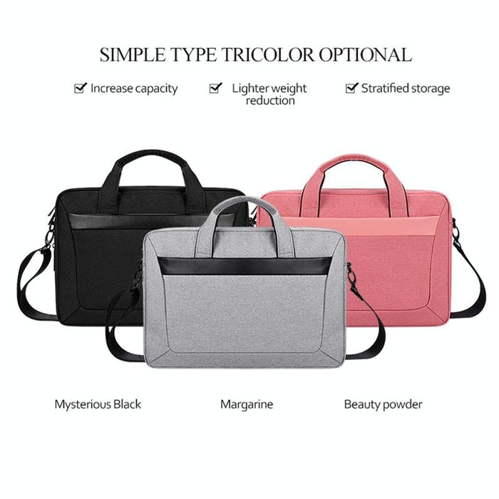 Waterproof Expandable Laptop Bag Dj06 Oxford Cloth Detachable Strap