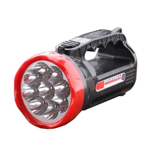 9-Led Rechargeable Flashlight For Outdoors