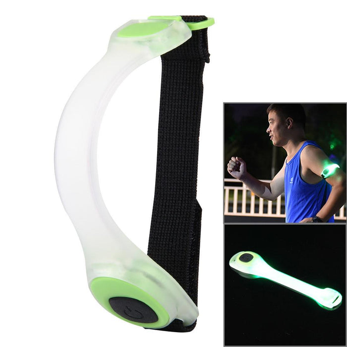 Led Safety Band For Night Runs / Rides Cr2032 Battery Powered