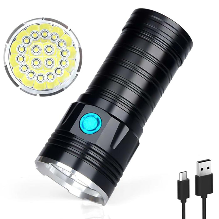 18Xt6 Led Flashlight With 5400Lm Luminous Flux