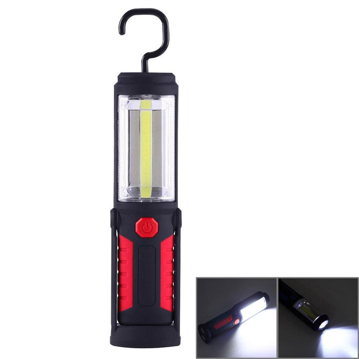 5W Cob + 1W F8 Waterproof Led Work Light 400 Lm Usb Charging Magnetic & Swivel Hook