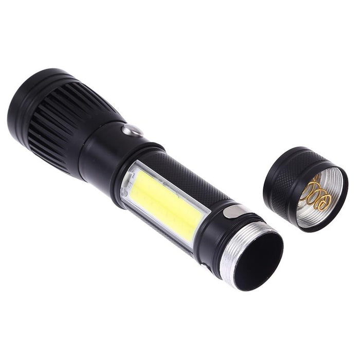 Portable Usb Led Flashlight With Charging