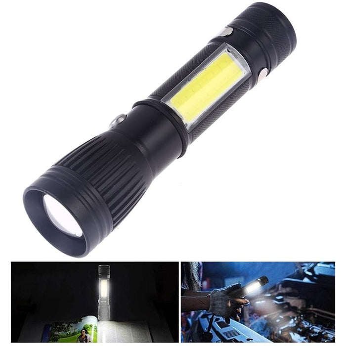 Portable Usb Led Flashlight With Charging