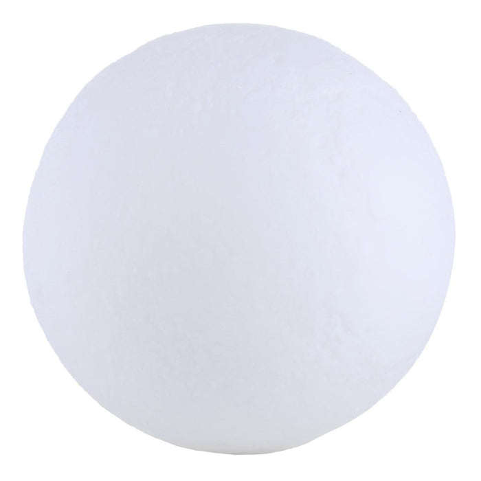 Touch Control 3D Print Moon Lamp 8Cm Usb Charging 7-Colour Led Wooden Base