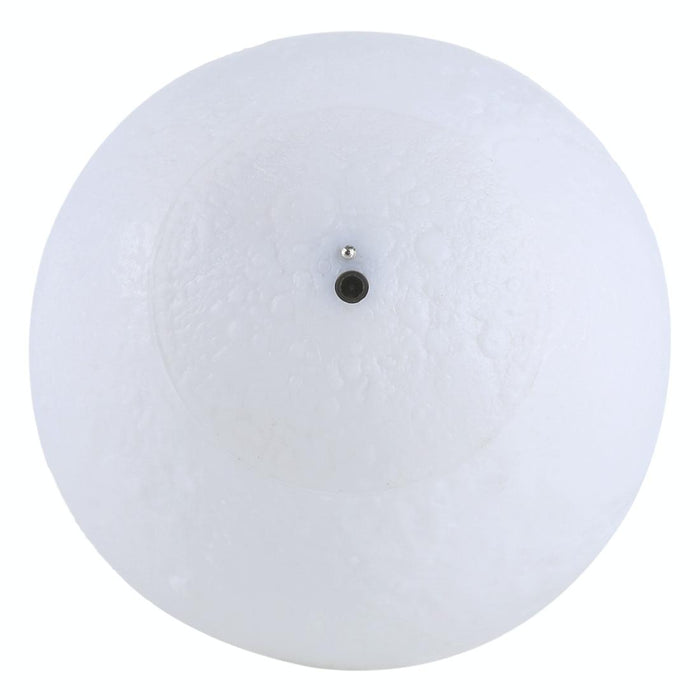 16-Colour 8Cm 3D Moon Lamp With Touch Control & Remote Usb Charging Wooden Base
