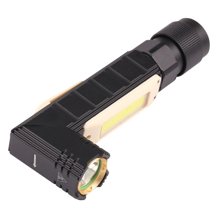 Large 5W 90° Folding Led Flashlight 5 Modes
