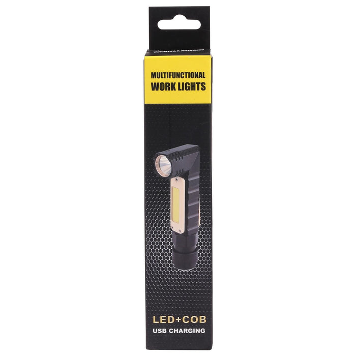 Large 5W 90° Folding Led Flashlight 5 Modes