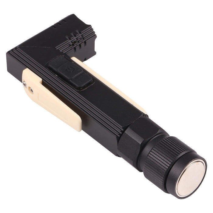 Compact 5W 90° Folding Led Flashlight 5 Modes