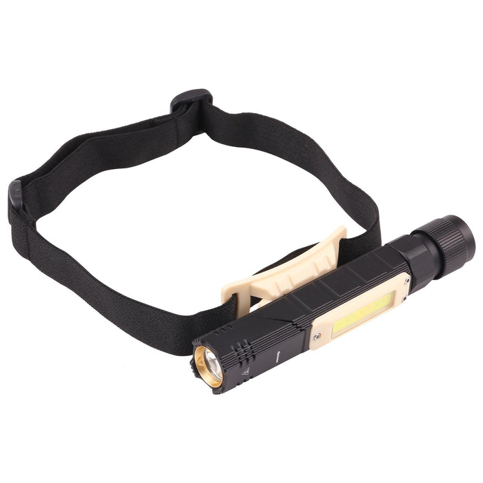 Compact 5W 90° Folding Led Flashlight 5 Modes