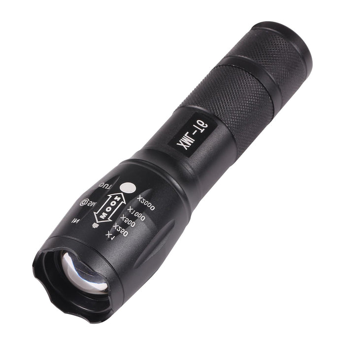 10W T6 Zoomable Flashlight Aluminum Alloy