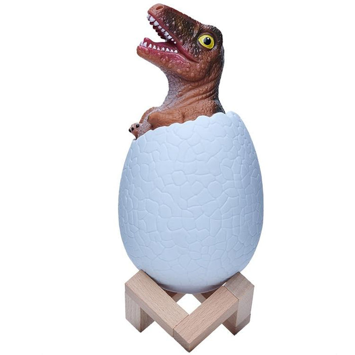 3D Raptor Night Light 3-Colour Patting Version