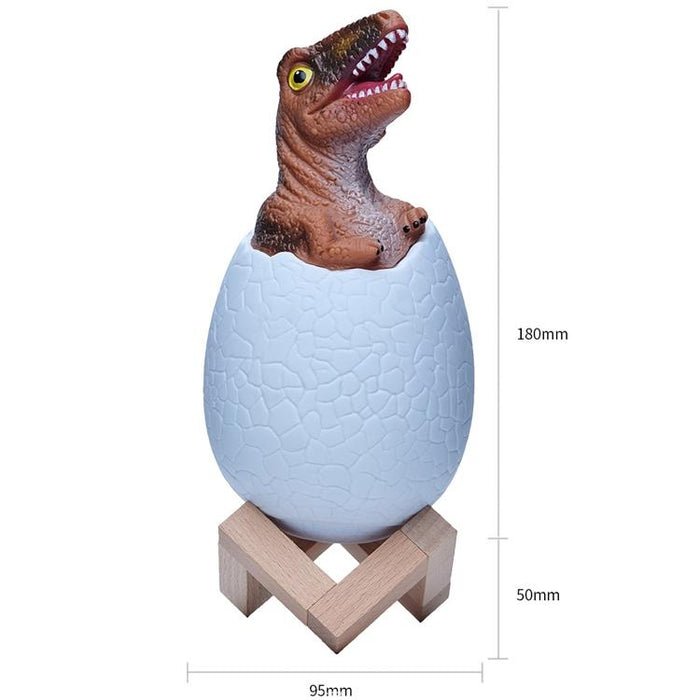 3D Raptor Night Light 3-Colour Patting Version