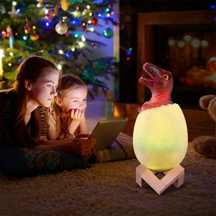 Raptor 3D Night Light 16-Colour Remote Control