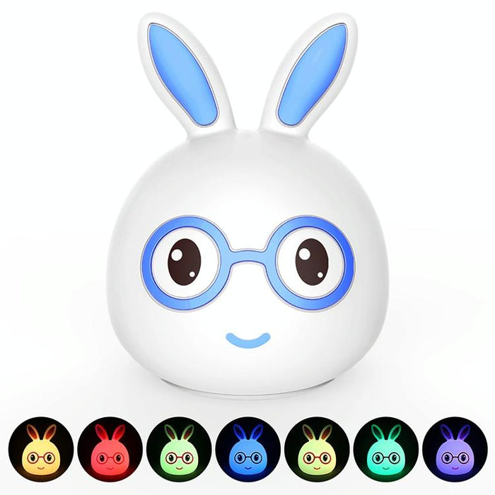 3D Led Night Light Smiling Rabbit Design Aaa Battery