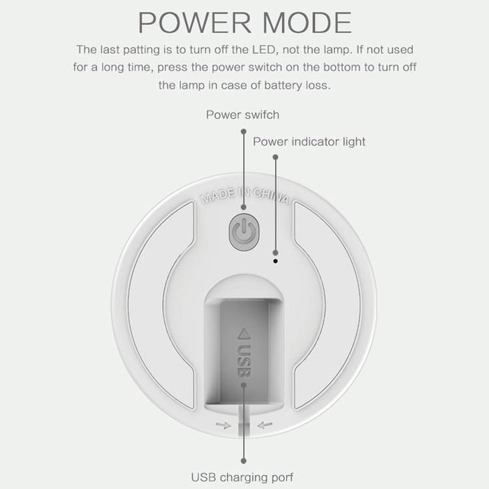 3D Led Night Light Usb Charging Happy Rabbit Design