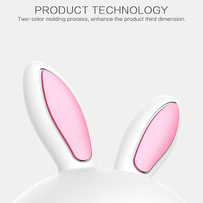 3D Led Night Light Usb Charging Happy Rabbit Design