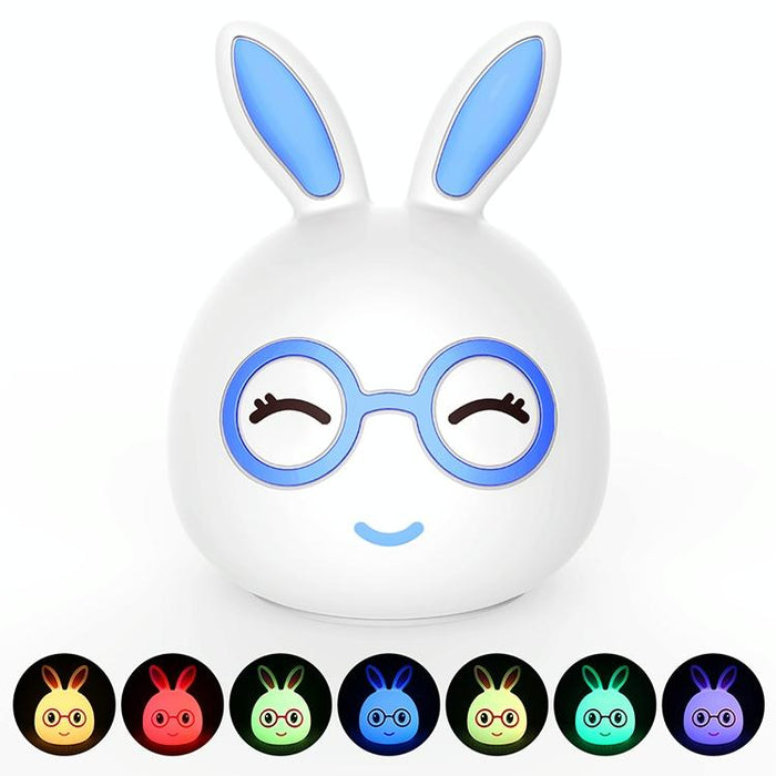 3D Led Night Light Usb Charging Happy Rabbit Design