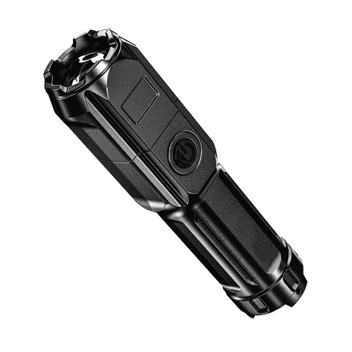 Telescopic Led Flashlight With Three Gears