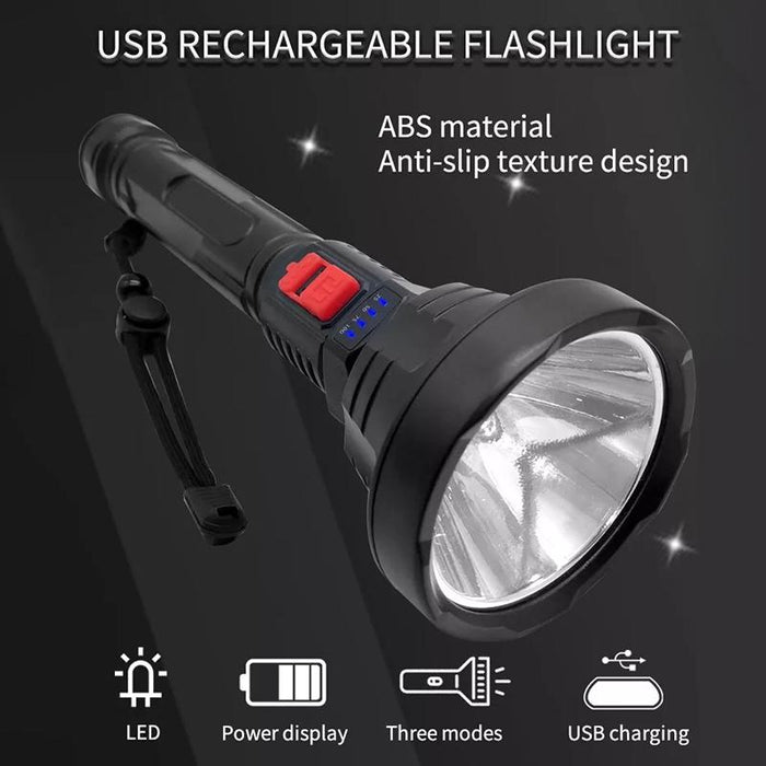 3W Usb Rechargeable Mini Led Flashlight