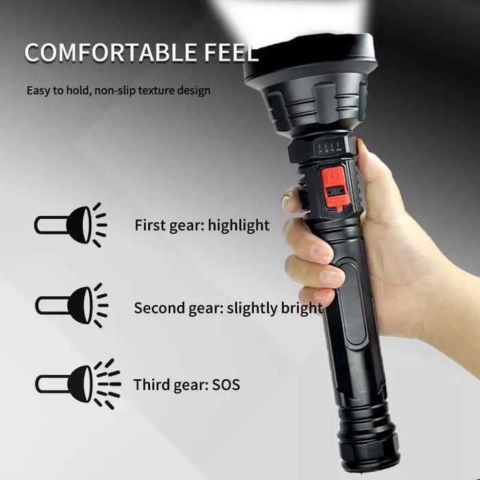 3W Usb Rechargeable Mini Led Flashlight