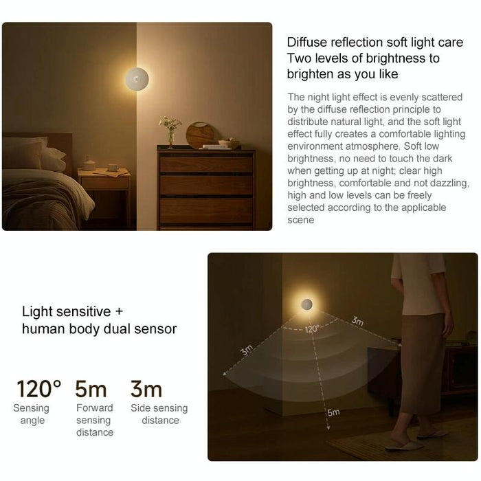 Xiaomi Mijia Night Light 3 Smart Induction Bedside Lamp