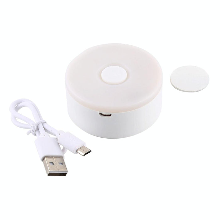 Usb Rechargeable Night Light White Led