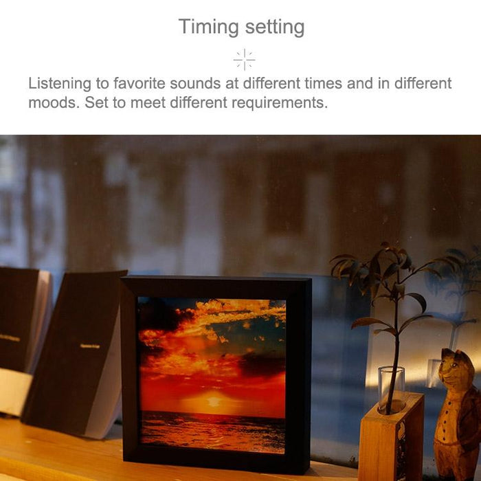 Remote Control Dimmable Led Photo Frame Night Light Warm White