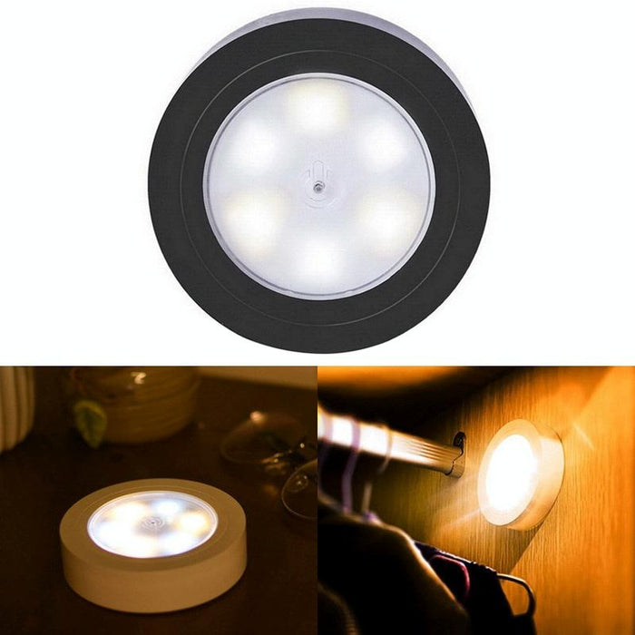 6-Led Night Light For Car Hotel Corridor Exhibition Hall Wardrobe Warm / White / Yellow