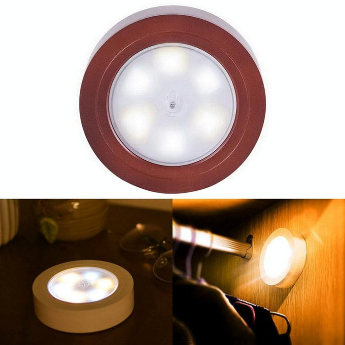 6-Led Night Light For Car Hotel Corridor Exhibition Hall Wardrobe Warm / White / Yellow