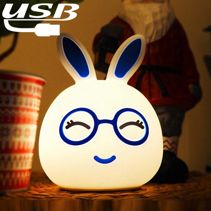 Colourful Touch Sensor Night Light Usb Charging Novelty Gift