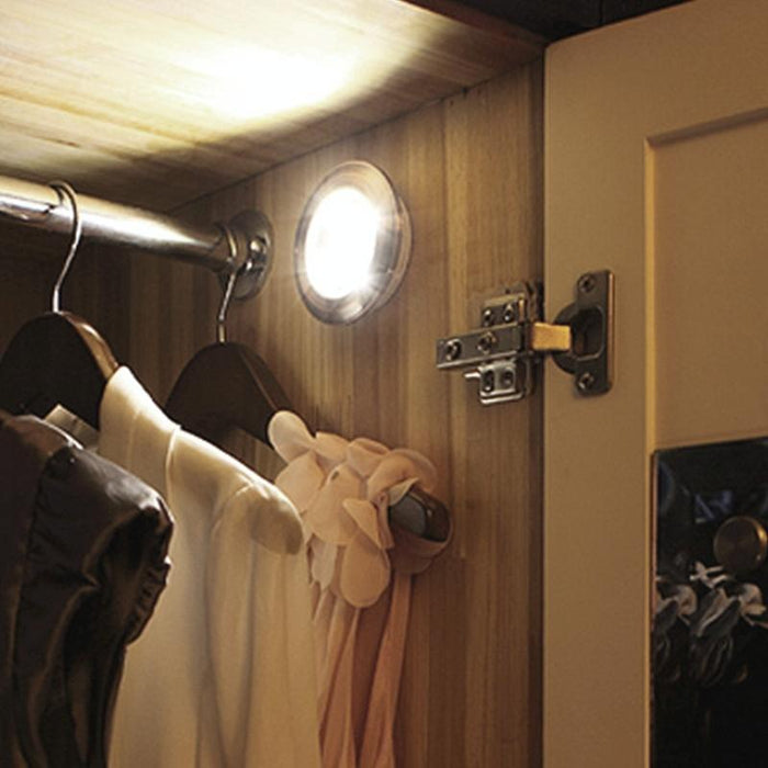 Cl017 Led Wall Night Light Battery-Powered Press Light