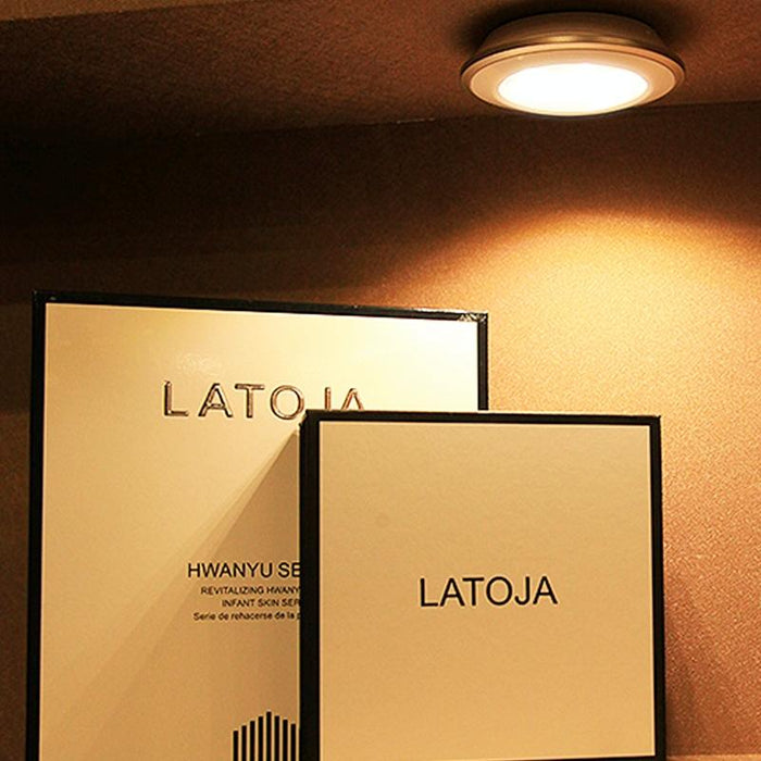 Cl017 Led Wall Night Light Battery-Powered Press Light