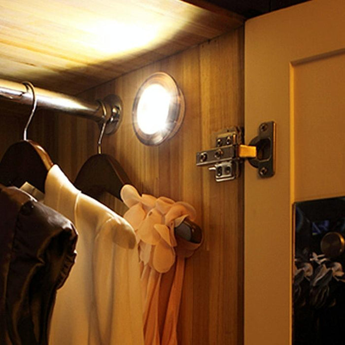 Cl017 Led Wall Night Light Battery-Powered Press Light