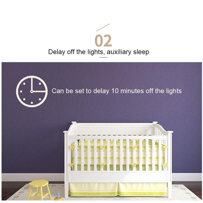 Usb Charging Led Night Light With Remote Control Warm White