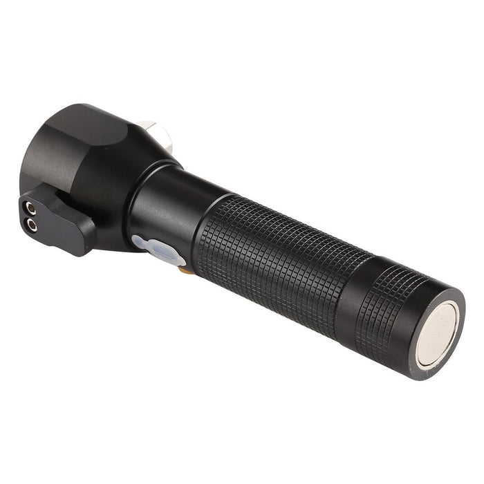 Waterproof 10W Led Flashlight With Safety Hammer