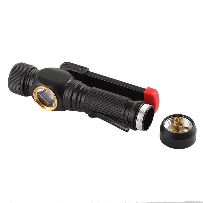 10W Usb Charging Led Flashlight With 5 Modes