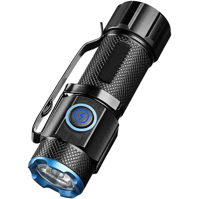 Waterproof Mini Flashlight With Clip Ipx6