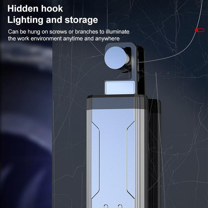 Waterproof Work Light 3 Colour Cob Flashlight