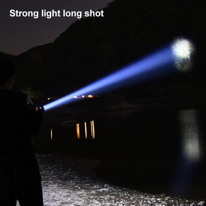 20W White Laser Mini Flashlight With Clip Compact & Powerful