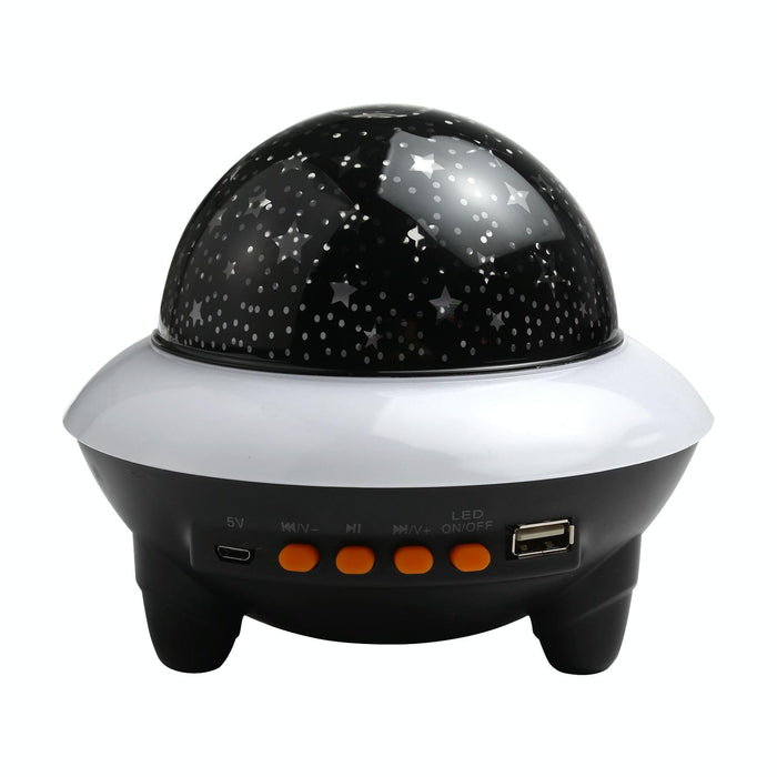 Bluetooth Starry Sky Light With Remote Led Flying Saucer Projection