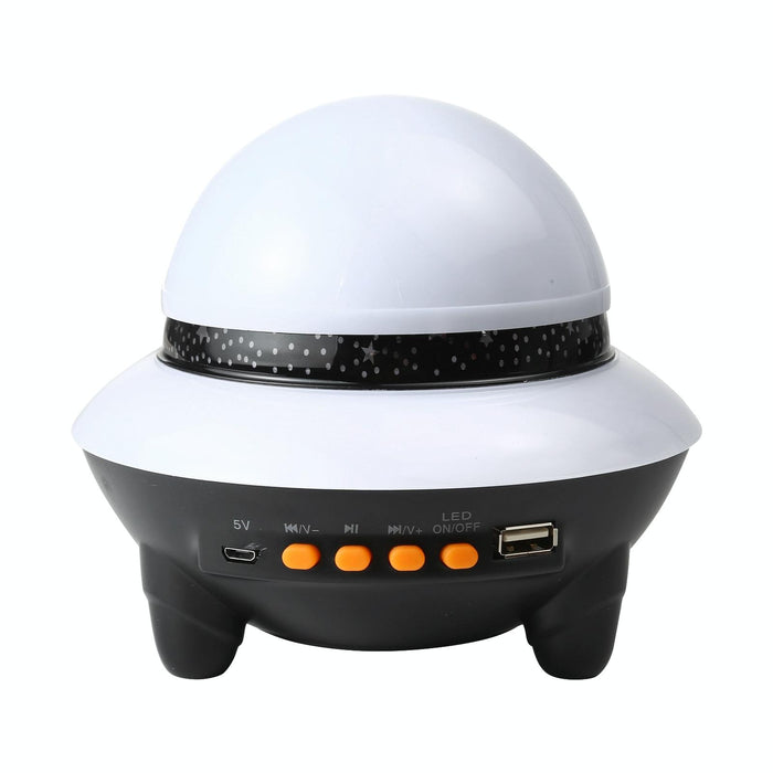Bluetooth Starry Sky Light With Remote Led Flying Saucer Projection