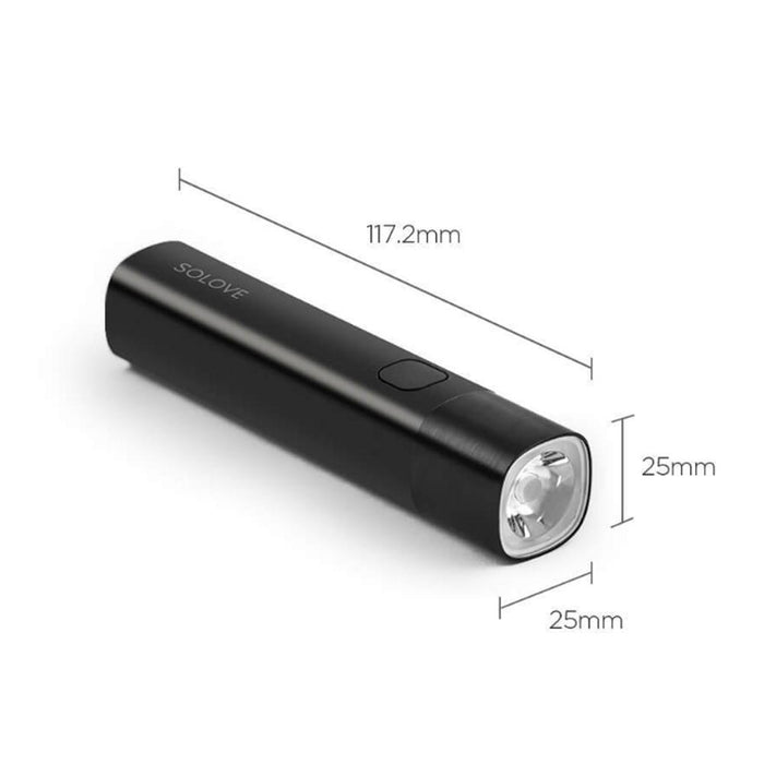 3000Mah Usb Led Flashlight Portable & Multi-Functional