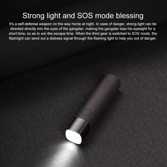 3000Mah Usb Led Flashlight Portable & Multi-Functional