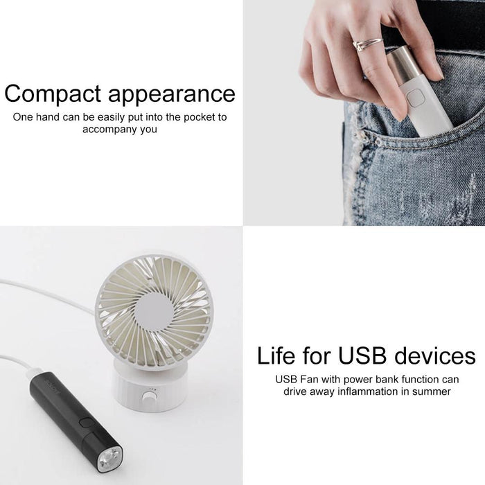 3000Mah Usb Led Flashlight Portable & Multi-Functional