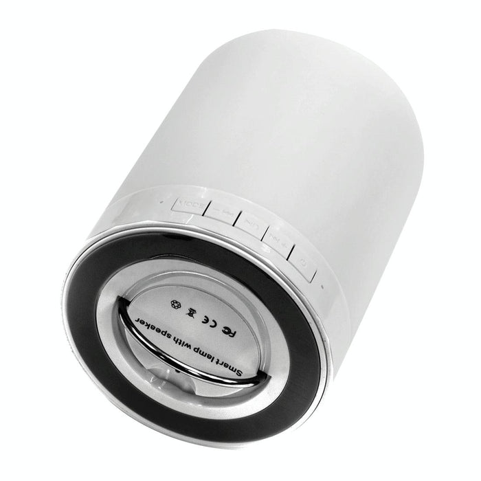 Multifunctional Bluetooth Speaker With Led Light & Handle Aux In Hands-Free Tf Card Atmosphere Light Music Table Lamp