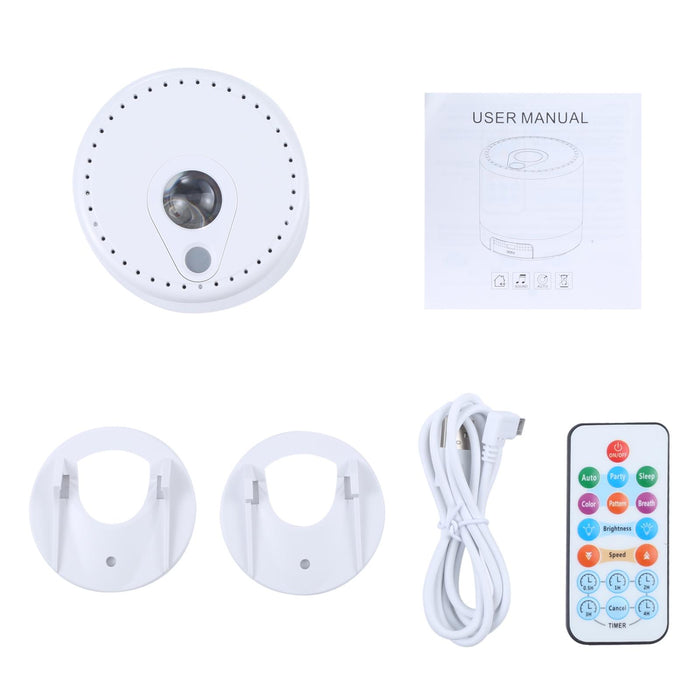 Sa200 Starry Projector With Sound & Remote Colourful Night Light