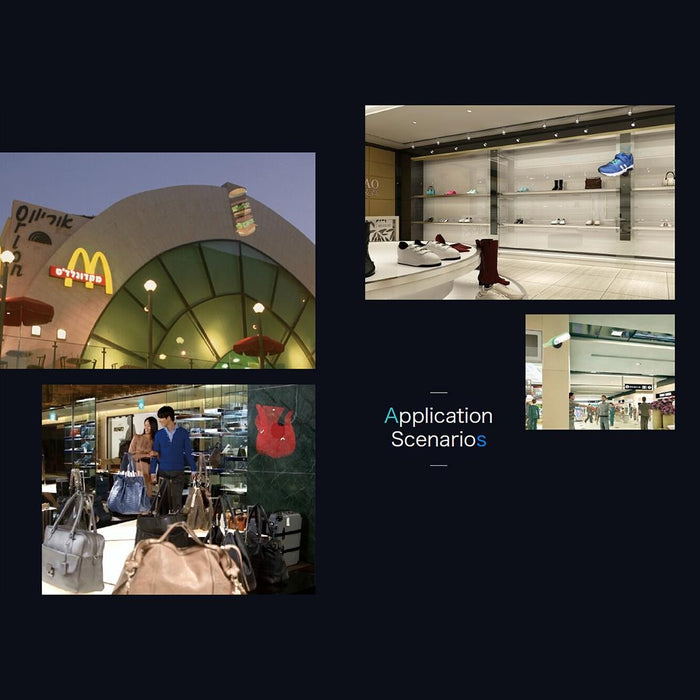 Wifi-Controlled 3D Hologram Led Display 512X512 Pixels