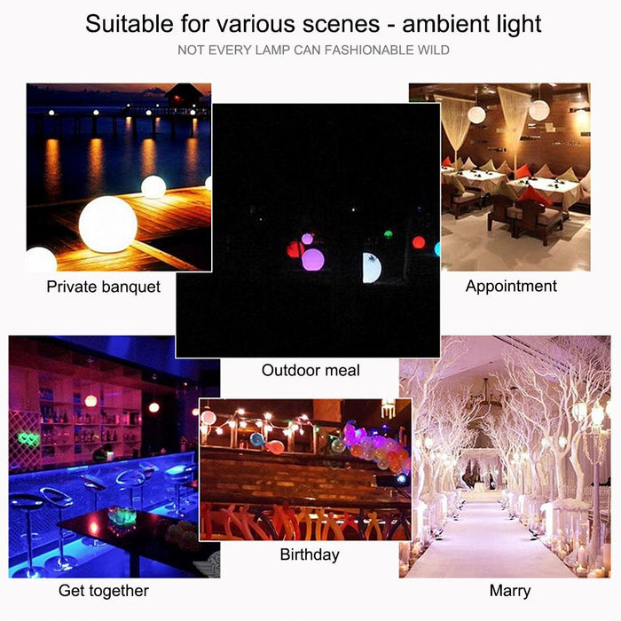 3D Print Jupiter Lamp 10Cm Usb Charging 7-Colour Led Night Light With Wooden Base